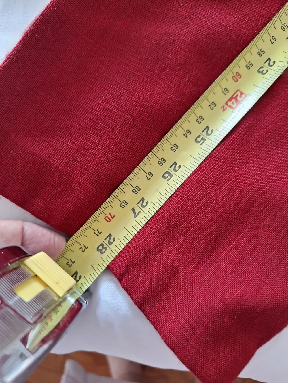 kaitlin Connor tailored red